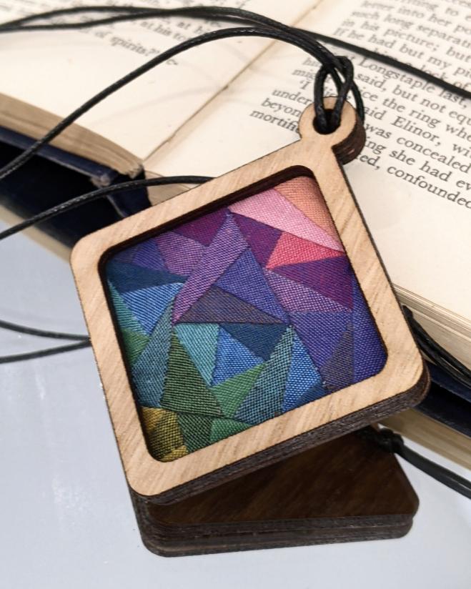 Eucalyptus Flux Necklace Patchwork Kit